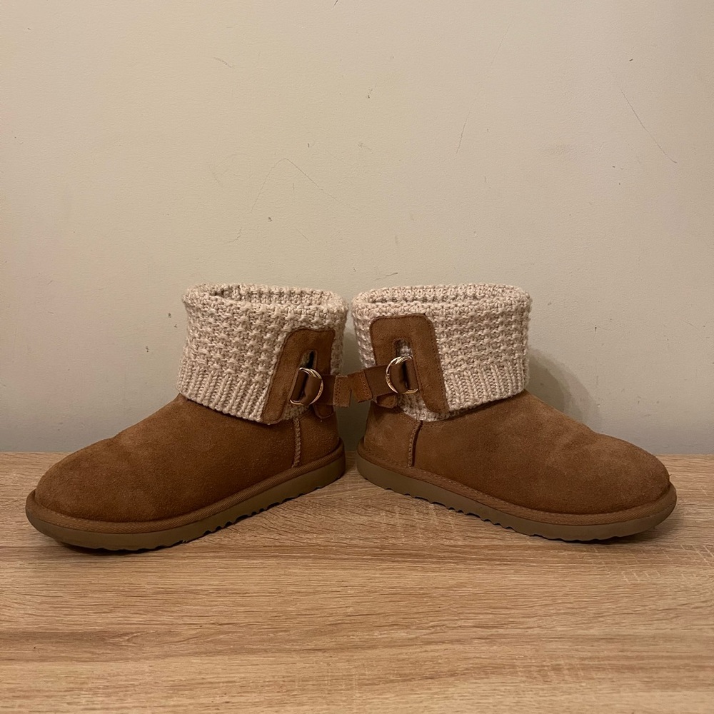 UGG Mini Classic Solene Boot in Chestnut